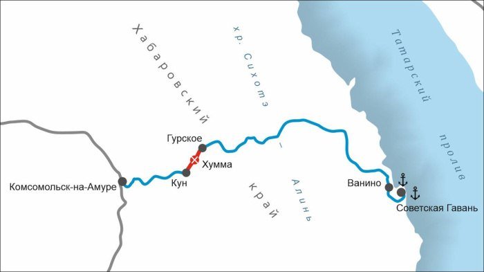 Новый железнодорожный участок на БАМе введен в эксплуатацию