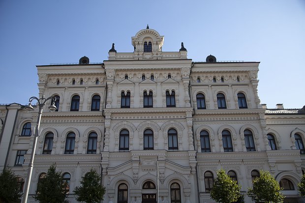 В Москве продолжается реконструкции здания Политехнического музея