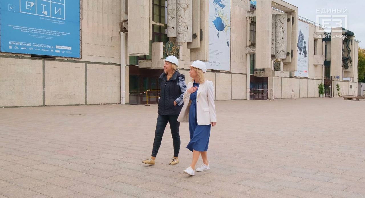 Масштабная реконструкция музыкального театра им. Н. Сац завершается в Москве