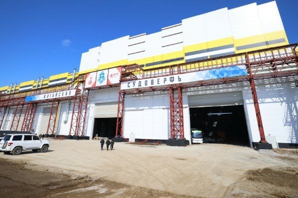 На Жатайской судоверфи создается новый грузовой паром для северного района Якутии