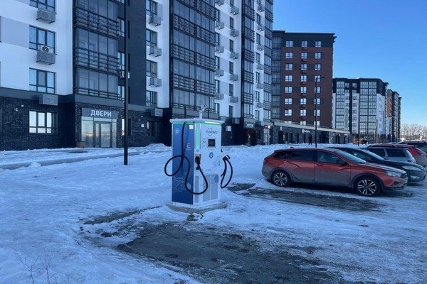 В Ульяновске «Росэнергоатом» установил 5 электрозарядных станций
