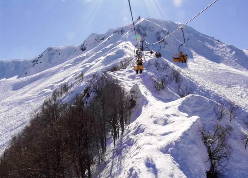  5 новых трасс построят на горнолыжном курорте в Сочи