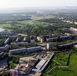 В Ангарске продолжается укрепление берега реки Китой