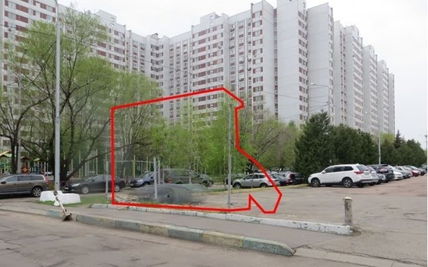 В районе Чертаново Северное появилась бесплатная парковка на 150 машино-мест