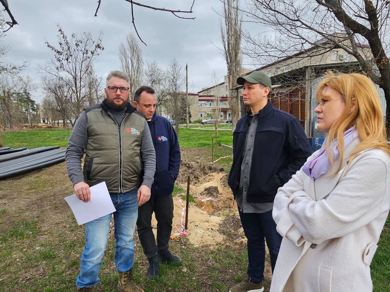 Восстановление инфраструктуры Луганской Народной Республики осмотрел замминистра строительства и ЖКХ РФ Алмаз Хусаинов