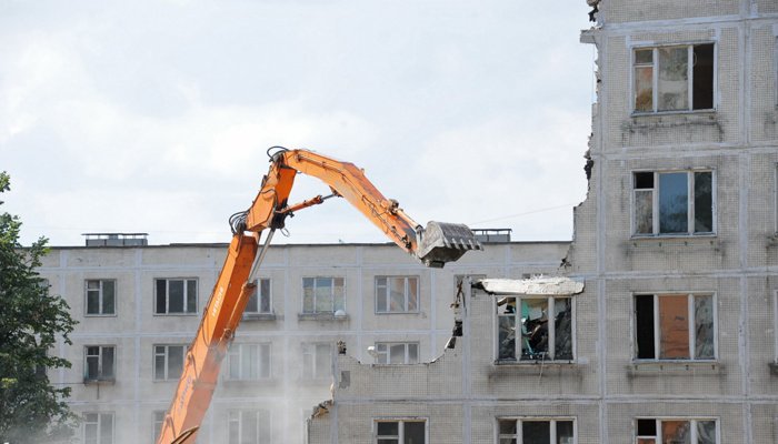В Москве в рамках программы реновации снесли более 600 старых домов