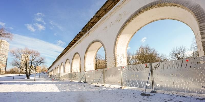 Будет восстановлен архитектурный облик Ростокинского акведука