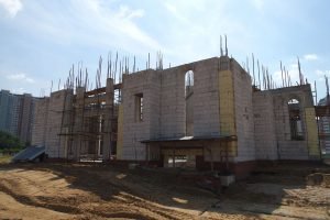 Возобновлено строительство храма в Некрасовке. ОБЪЕЗД ЮВАО