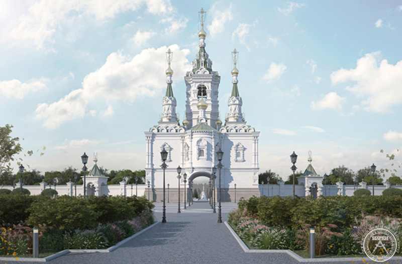 В Нижегородской области в Серафимо-Дивеевском монастыре построят «Святые врата»