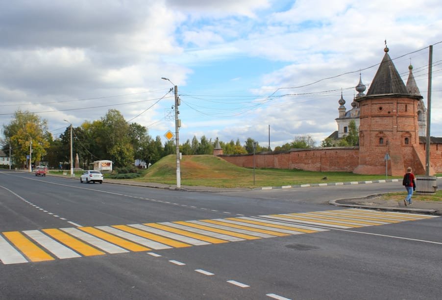 Исторические улицы отремонтировали в Юрьев-Польском Владимирской области