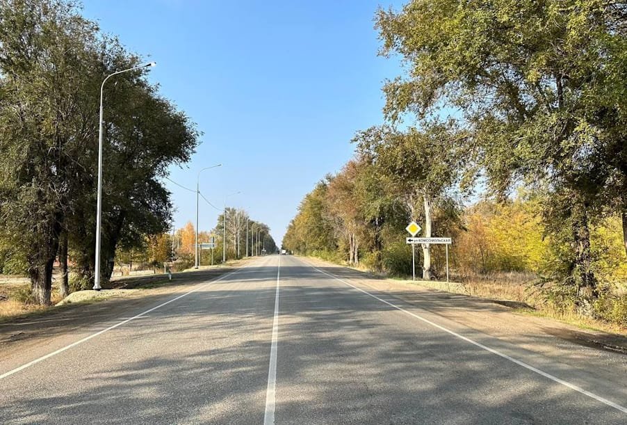 В станице Ленинградской по нацпроекту установлено уличное освещение