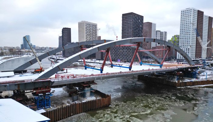 В 2025 году будет готов мост через Москву-реку в районе Берегового проезда