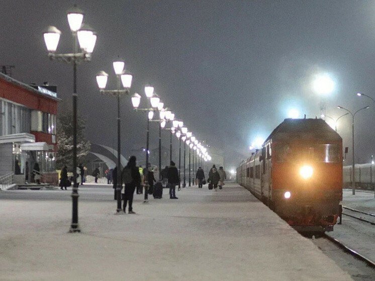 В первый рейс отправился поезд Архангельск – Кисловодск