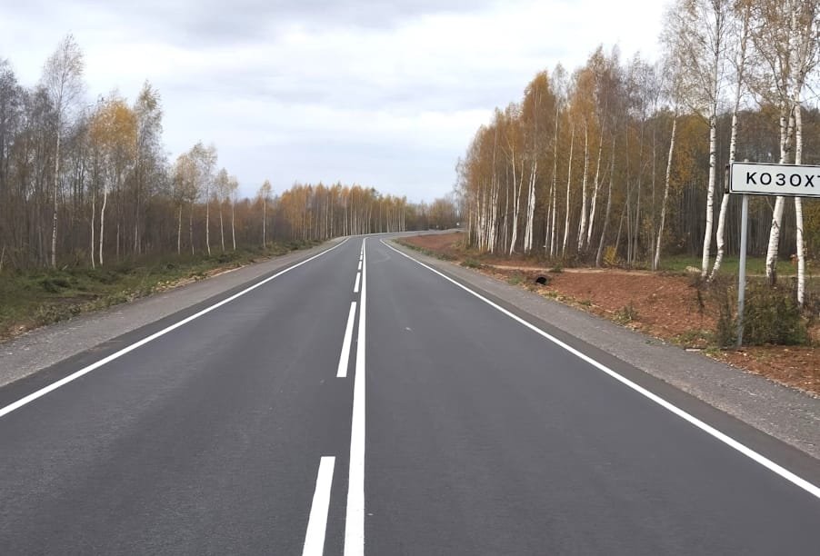 225 км дорог отремонтировано в 2024 году по нацпроекту в Вологодской области