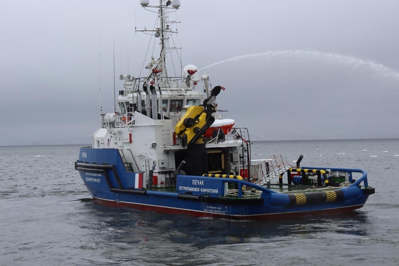 Новый арктический буксир пополнил флот Морспасслужбы