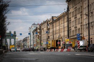 Участок Московского проспекта отремонтируют в Санкт-Петербурге