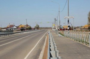 Мост через ерик Сахма капитально отремонтирован в Астраханской области
