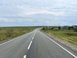 Ремонт участка от дороги Саки –Митяево до федеральной трассы завершен в Республике Крым