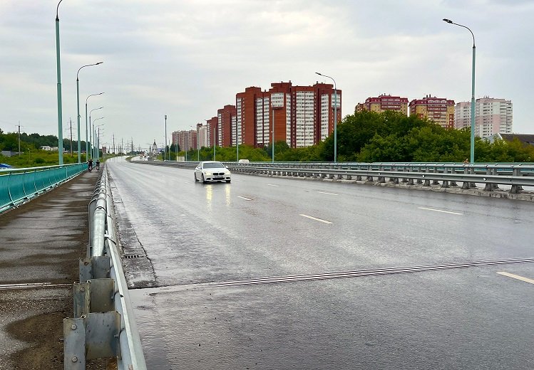 Мост через реку Егошиху в Свердловском районе Перми отремонтирован