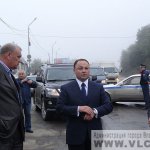 Мэр Владивостока открыл движение по Рудневскому мосту