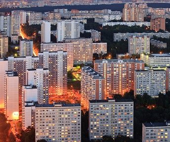 На западе Москвы с начала этого года выстроено более 300 тысяч кв.м. недвижимости.